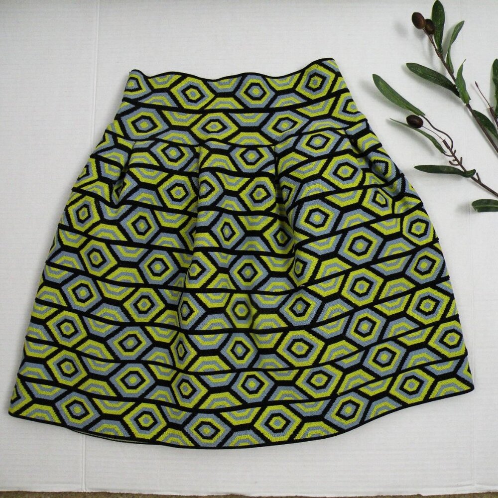 LM LULU Geometric Stretch Skirt S
